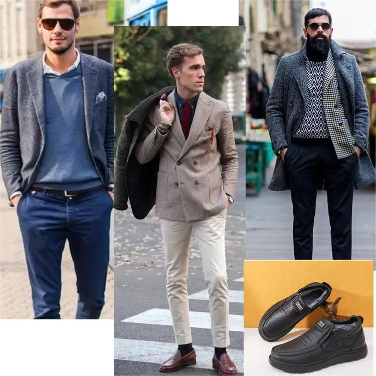 【45% OFF】 Warm, waterproof casual leather shoes for winter【Free shipping】