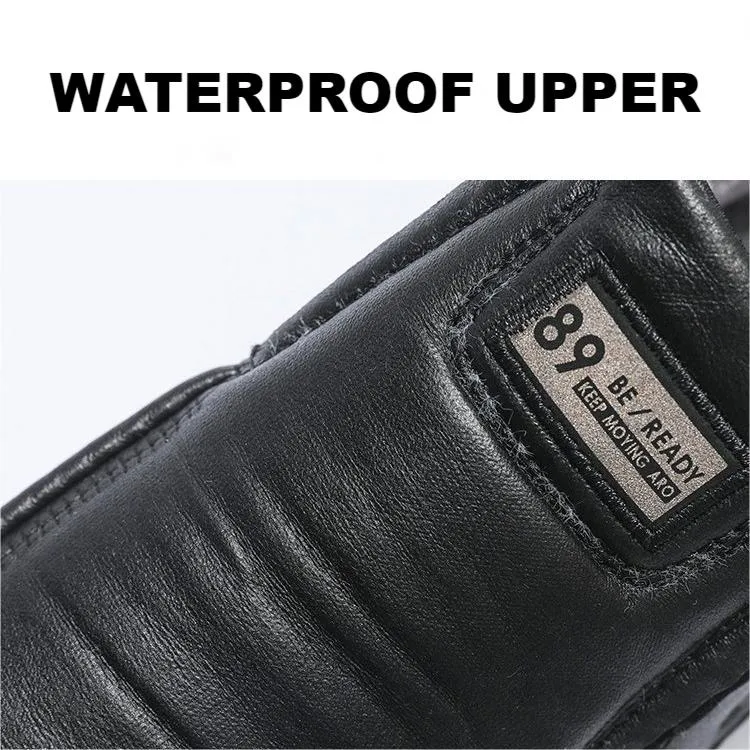 【45% OFF】 Warm, waterproof casual leather shoes for winter【Free shipping】