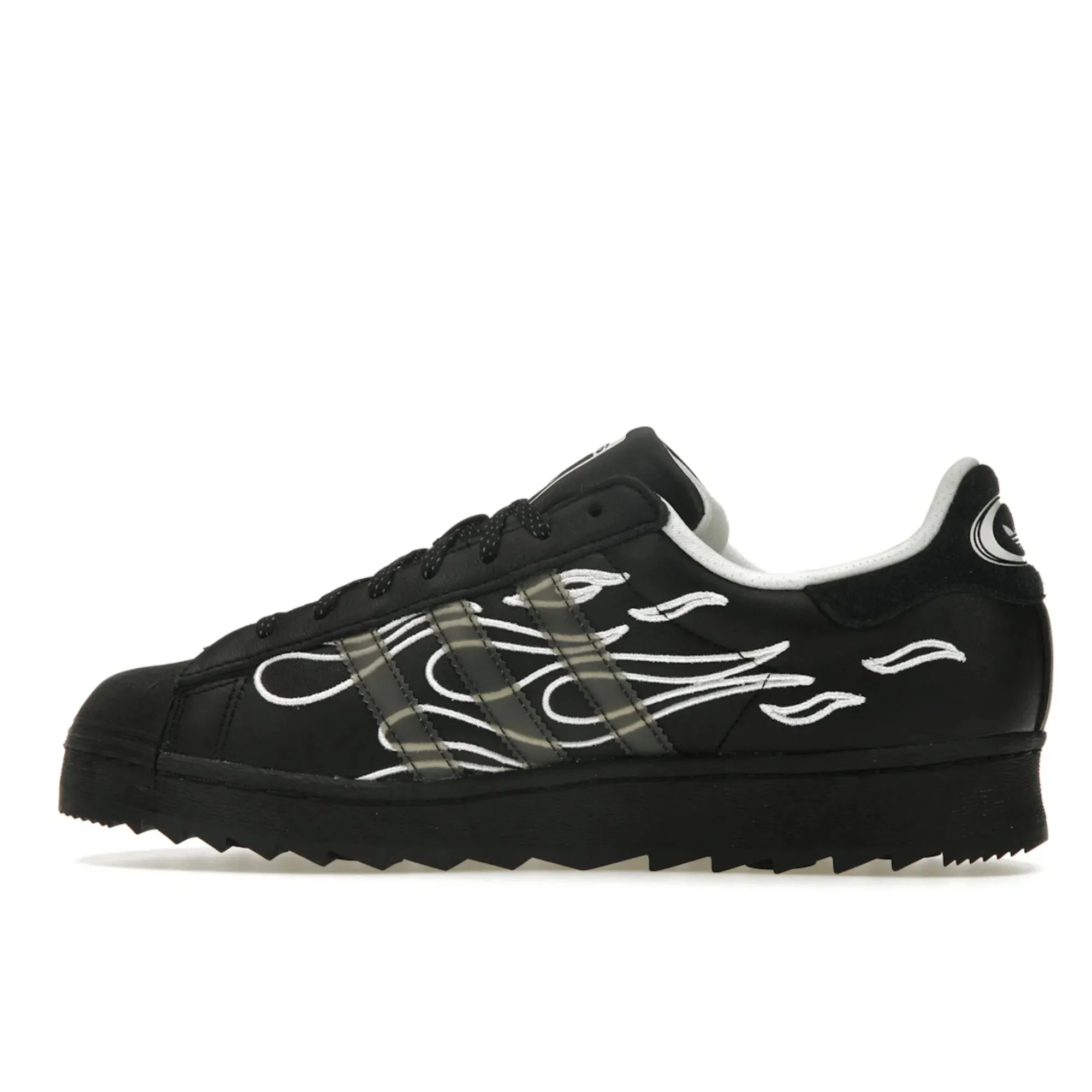 Adidas Superstar "Ripple No Sleep Rave Club Core Black"