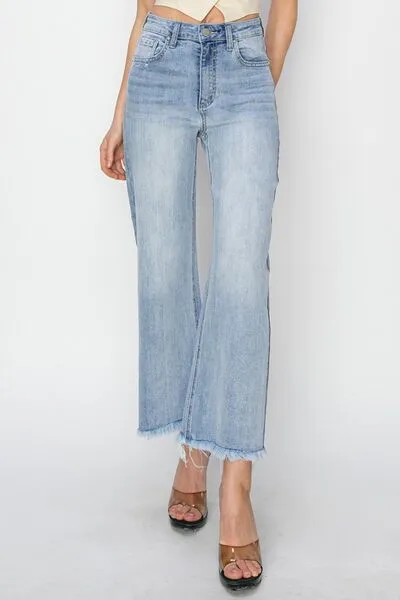 Aylin High-Rise Cropped Jeans | Risen