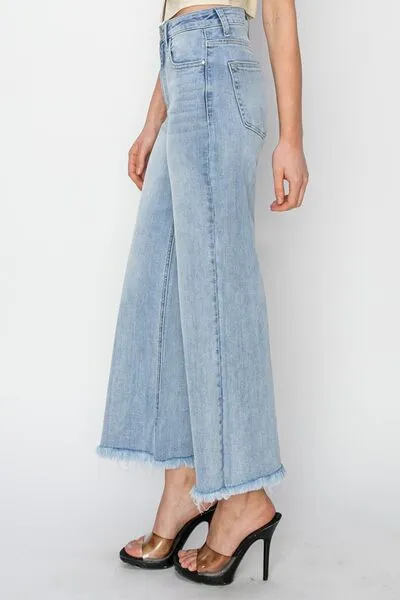 Aylin High-Rise Cropped Jeans | Risen