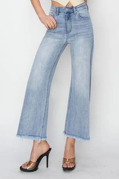 Aylin High-Rise Cropped Jeans | Risen