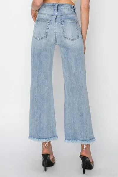Aylin High-Rise Cropped Jeans | Risen