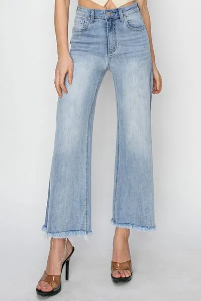 Aylin High-Rise Cropped Jeans | Risen