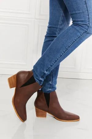 Back At It Chocolate Booties
