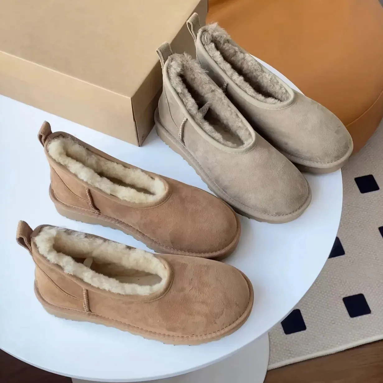 Berthe™ - Soft and Warm Faux Fur Shoes for Women