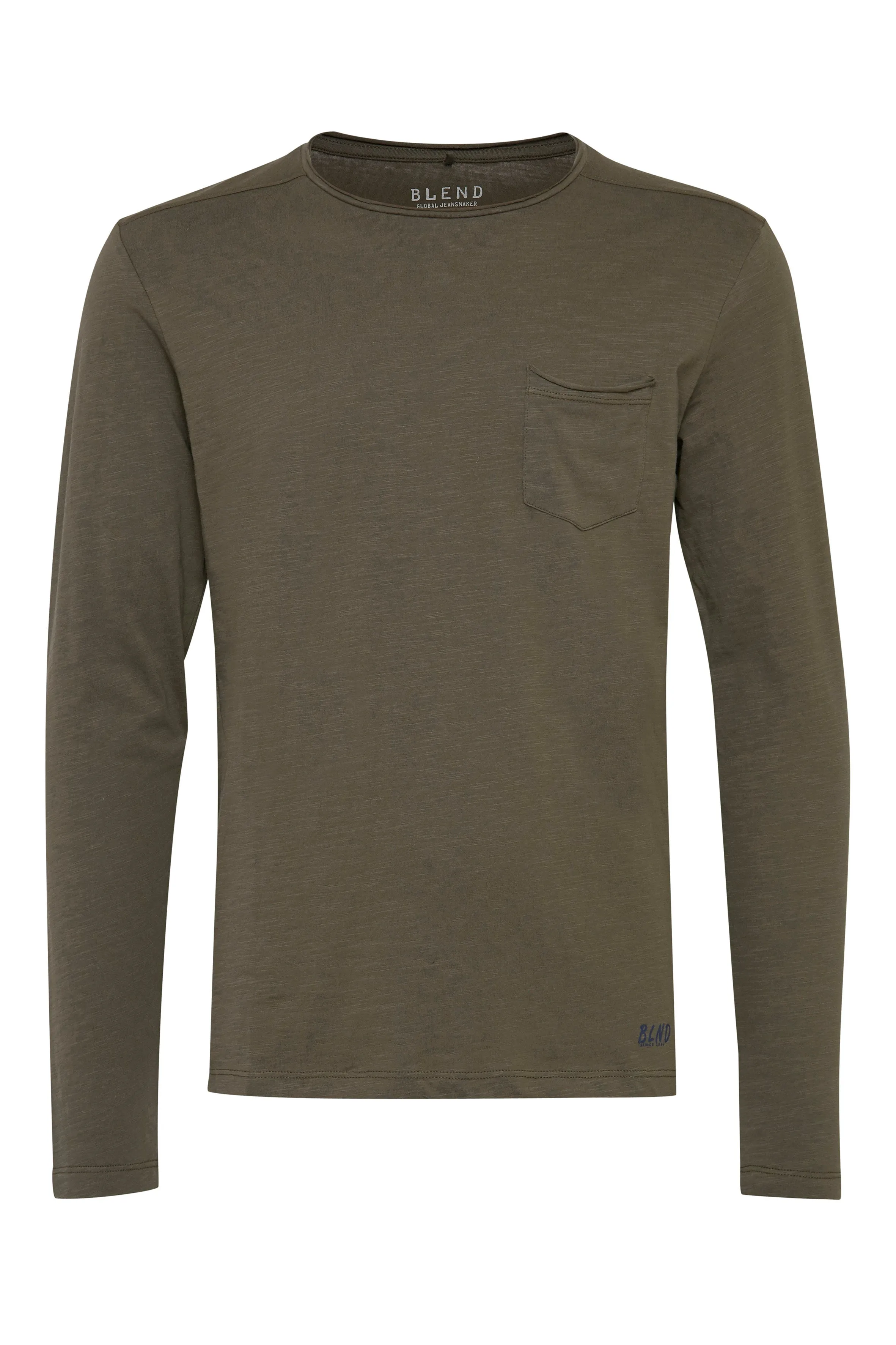 Blend Long Sleeved Nicolai T-Shirt Dusty Green