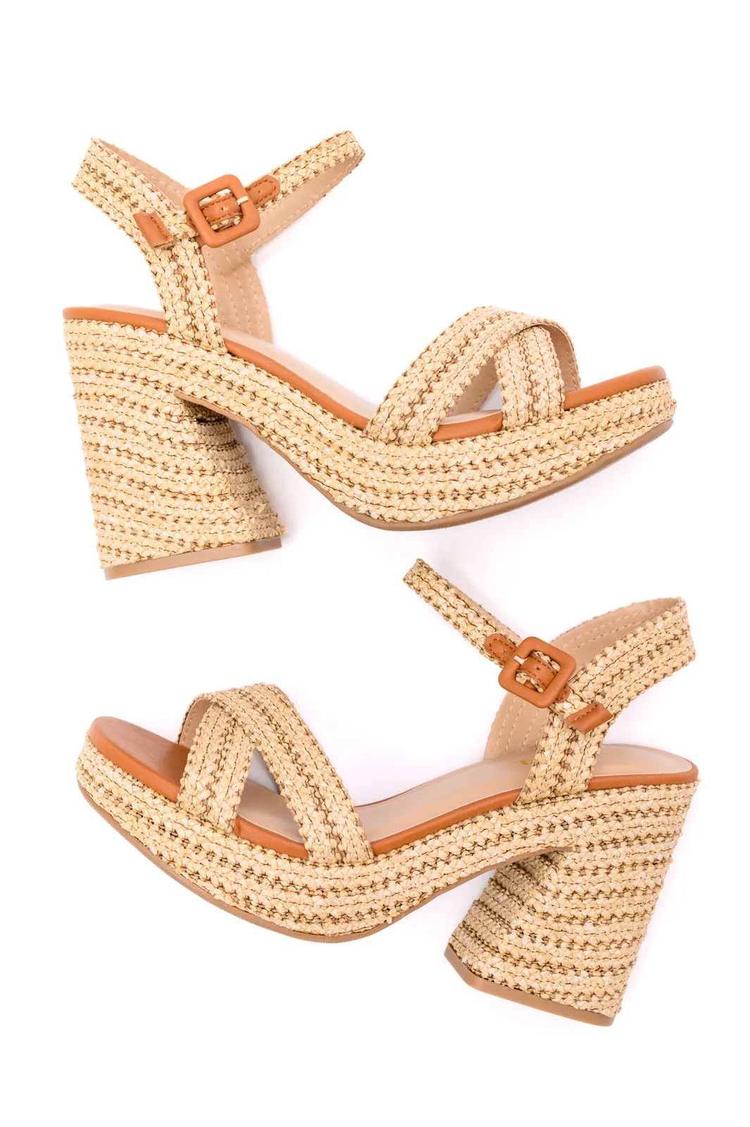 Bon Voyage Rope Woven Heel Shoes (Online Exclusive)