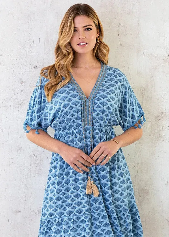 Charly™ - Comfortable loose-fitting midi dress