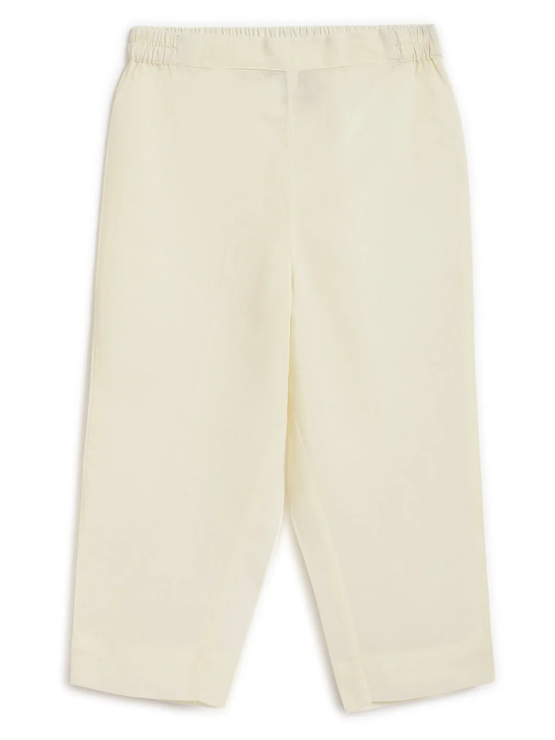 Classic Zari Kurta Pyjama Set - Yellow