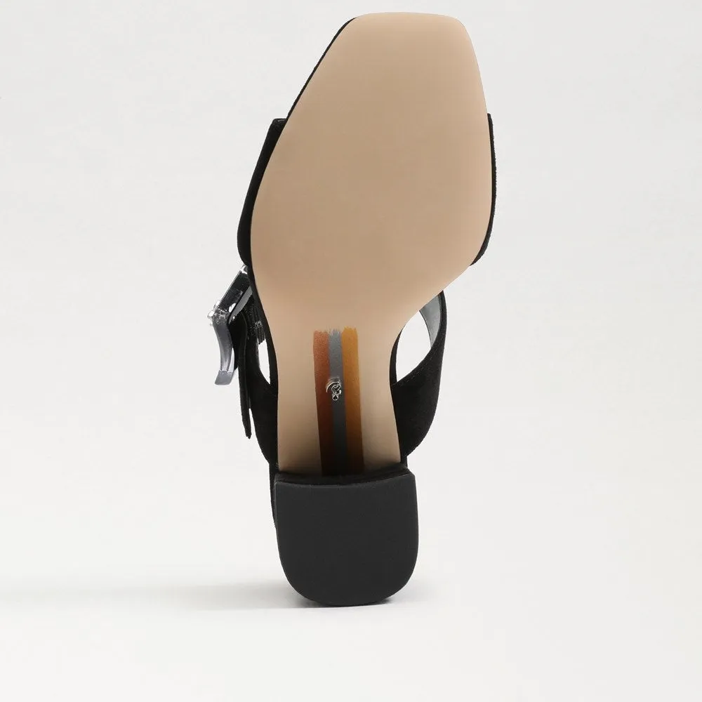 Dalton Heel Mule Black Suede - Sam Edelman