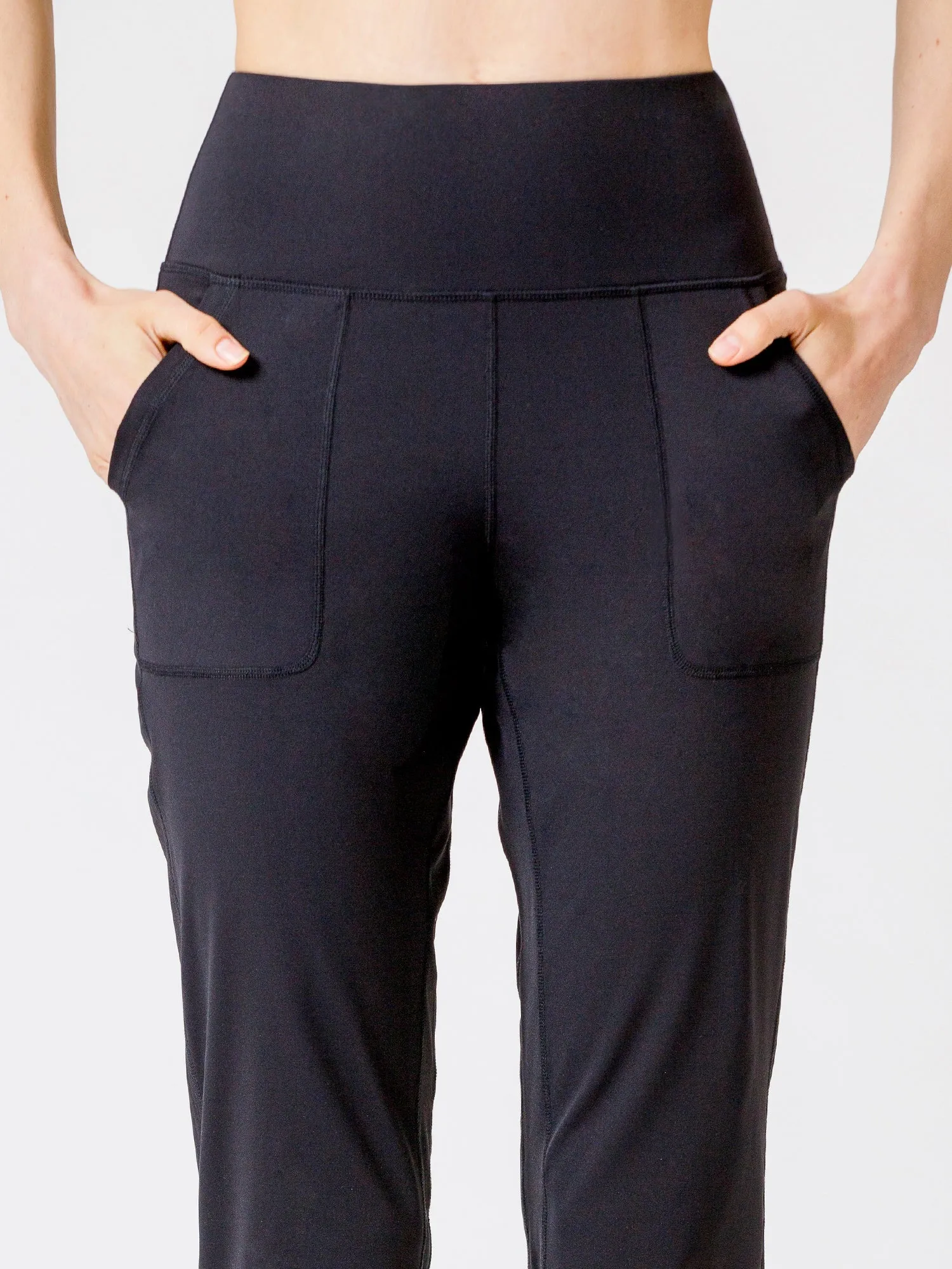 EVERYDAY HIGH WAIST JOGGER, BLACK