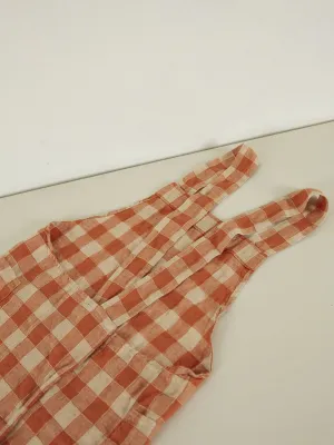 Gingham Linen Apron | Marmalade