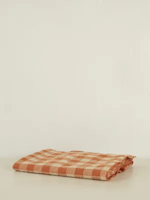Gingham Linen Table Cloth | Marmalade