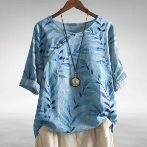 Helene | Casual Relaxed Floral Women's Shirt