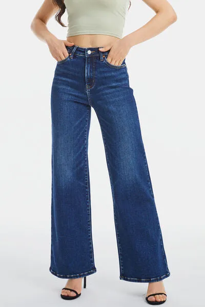 High Waist Wide Leg Jeans