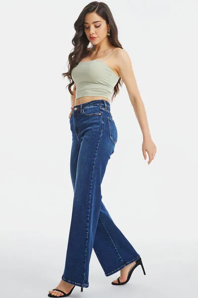 High Waist Wide Leg Jeans