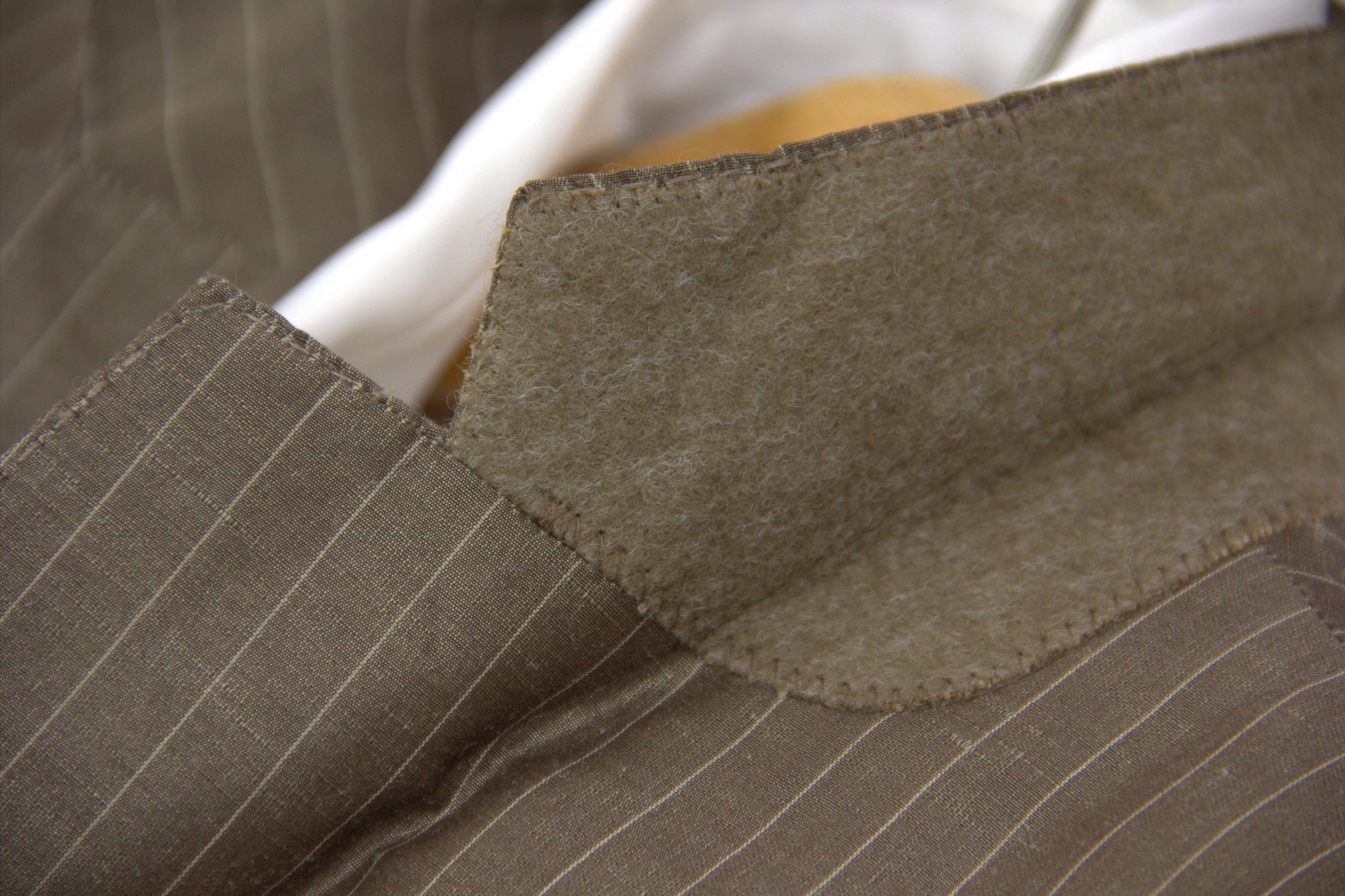HUGO BOSS Linen & Silk Striped Summer Blazer, US 40R, EU 50
