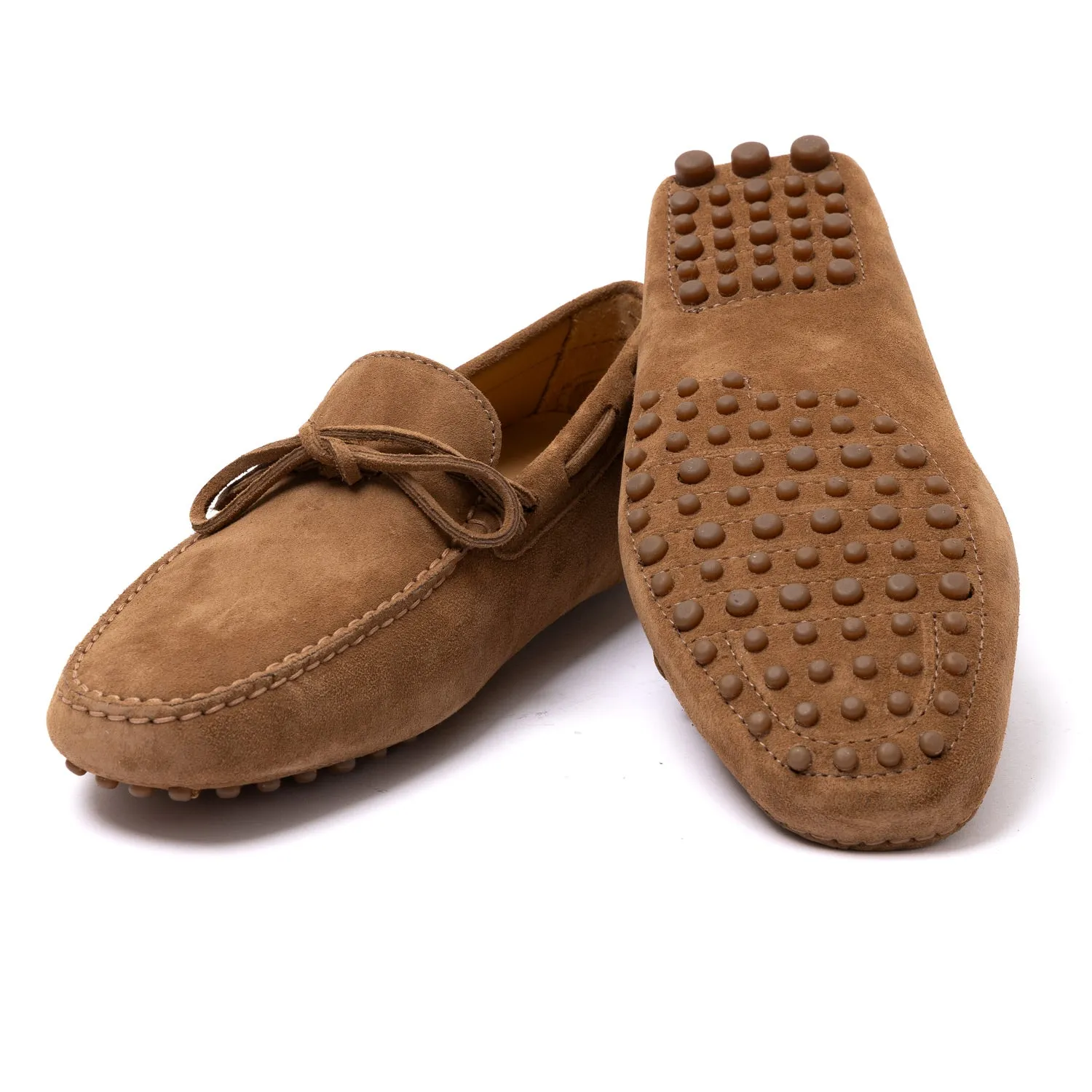 Il Mocassino Exclusive x MJ: Studded Loafer "Gommino Monza" made of Calfskin Suede