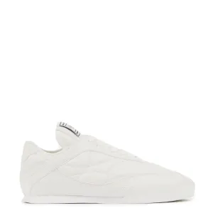 Kick Leather Sneakers, White Leather