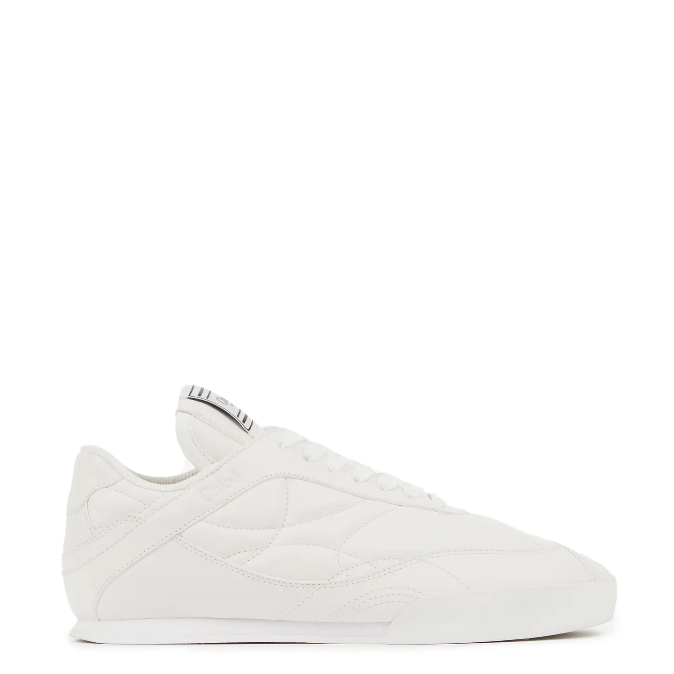 Kick Leather Sneakers, White Leather