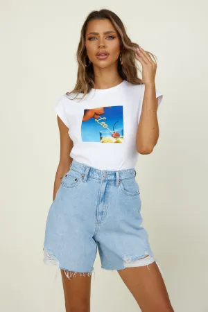 LEE 90s Baby Tee Cherry Bomb