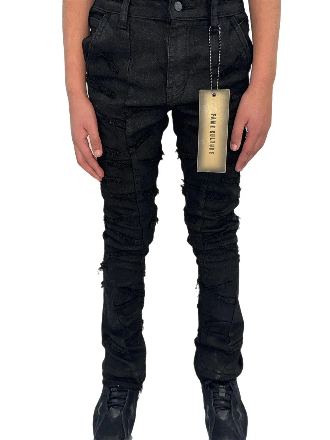 Midnight Flared Jeans - Jet Black