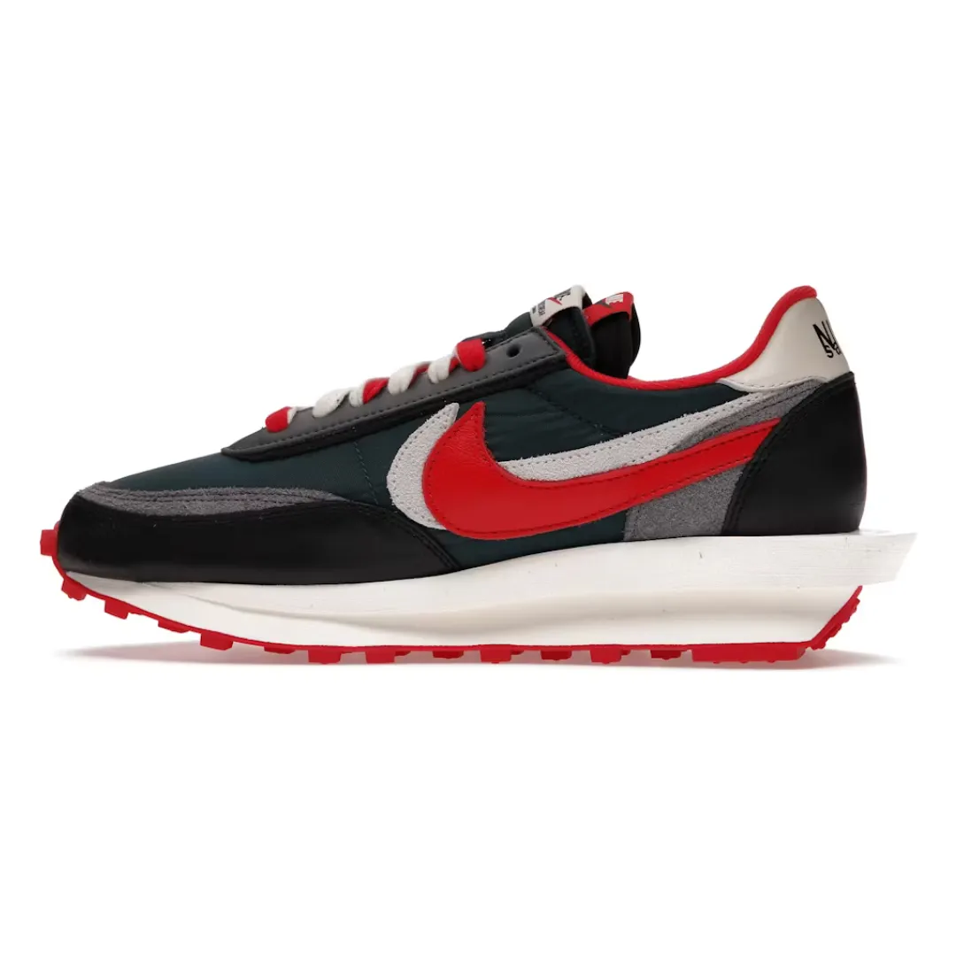 Nike LD Waffle sacai Undercover Midnight Spruce University Red