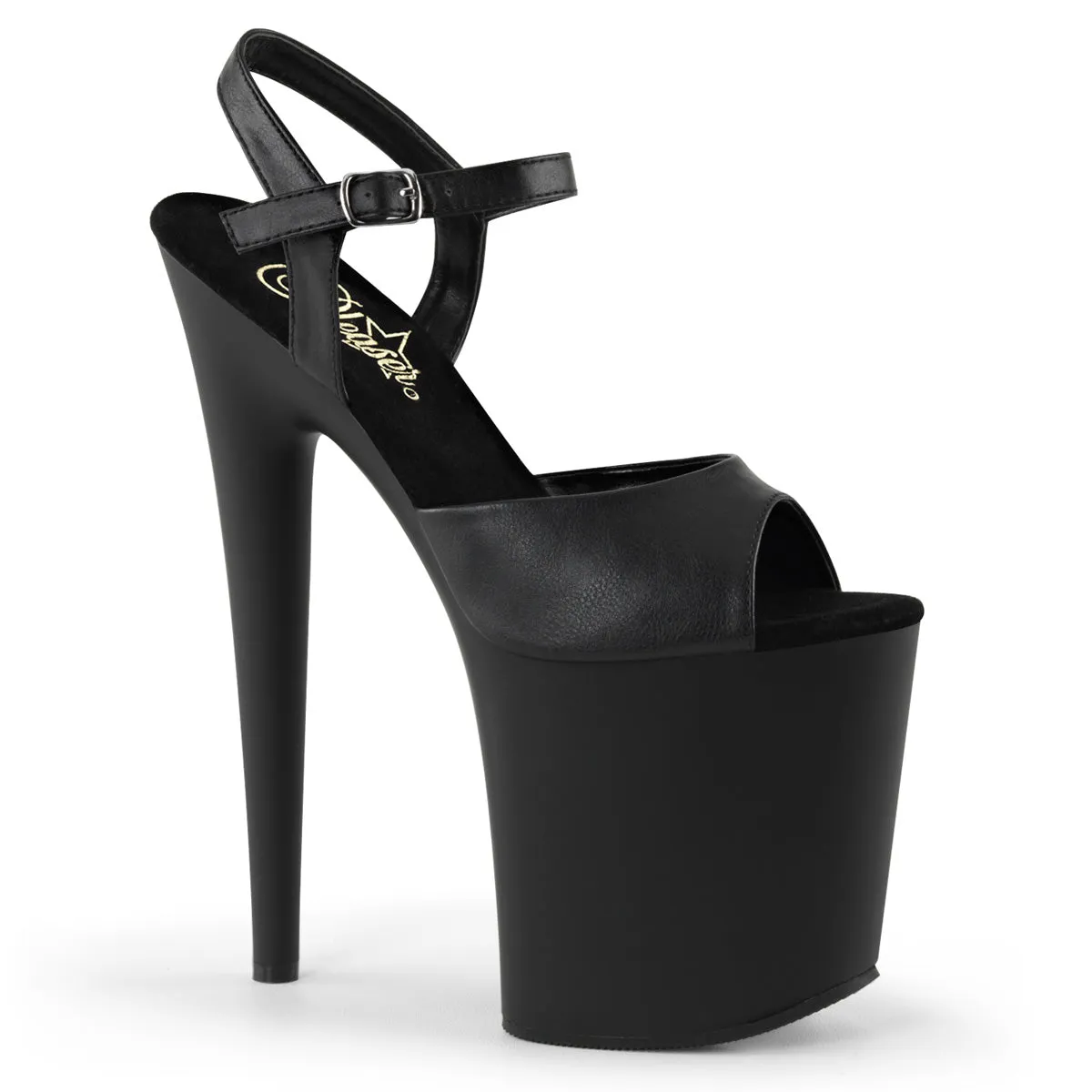 Pleaser Exotic Stripper Shoes Flamingo-809 Platform Ankle Strap Sandal