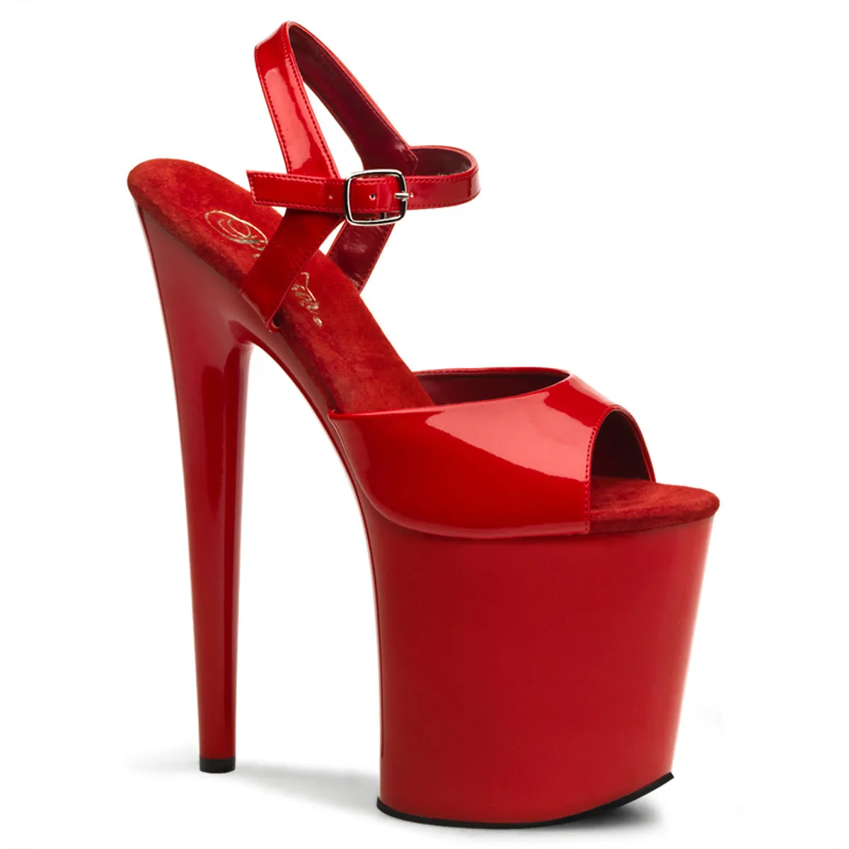 Pleaser Exotic Stripper Shoes Flamingo-809 Platform Ankle Strap Sandal