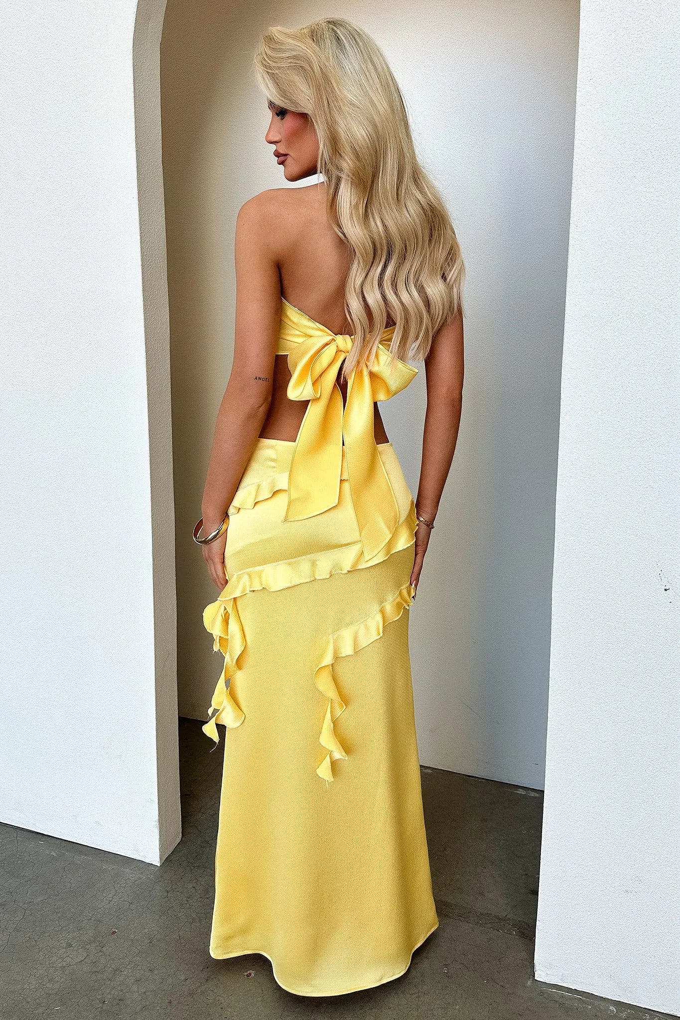 Raima Top - Yellow