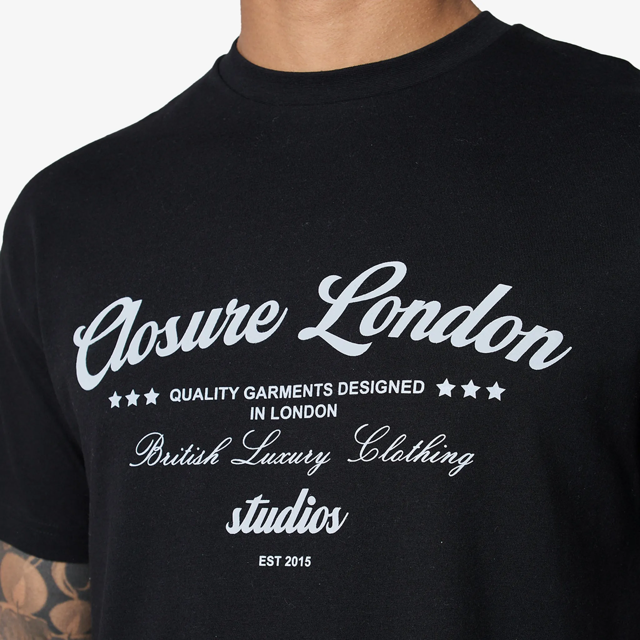 Relaxed Fit Studios T-Shirt | Black