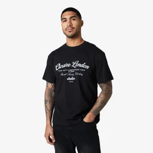 Relaxed Fit Studios T-Shirt | Black
