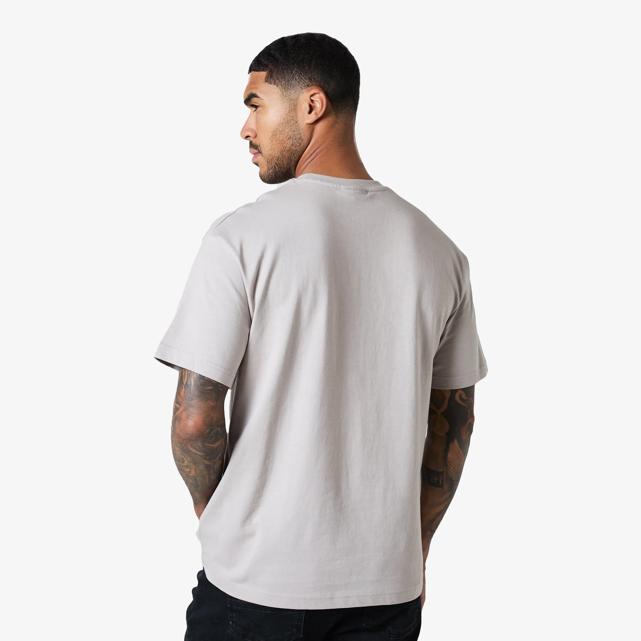 Relaxed Fit Studios T-Shirt | Stone