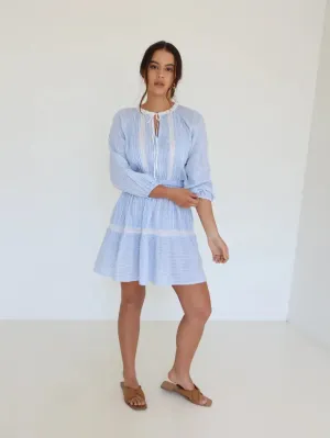 Shiela dress blue