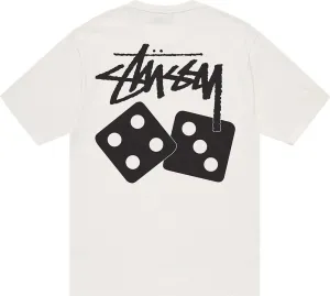 Stussy Dice Pigment Dyed Tee Natural