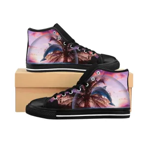 Tropical Dolphin Sneakers
