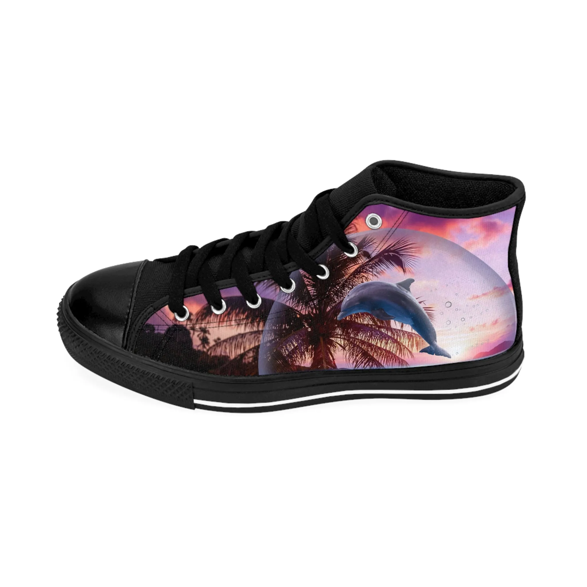 Tropical Dolphin Sneakers
