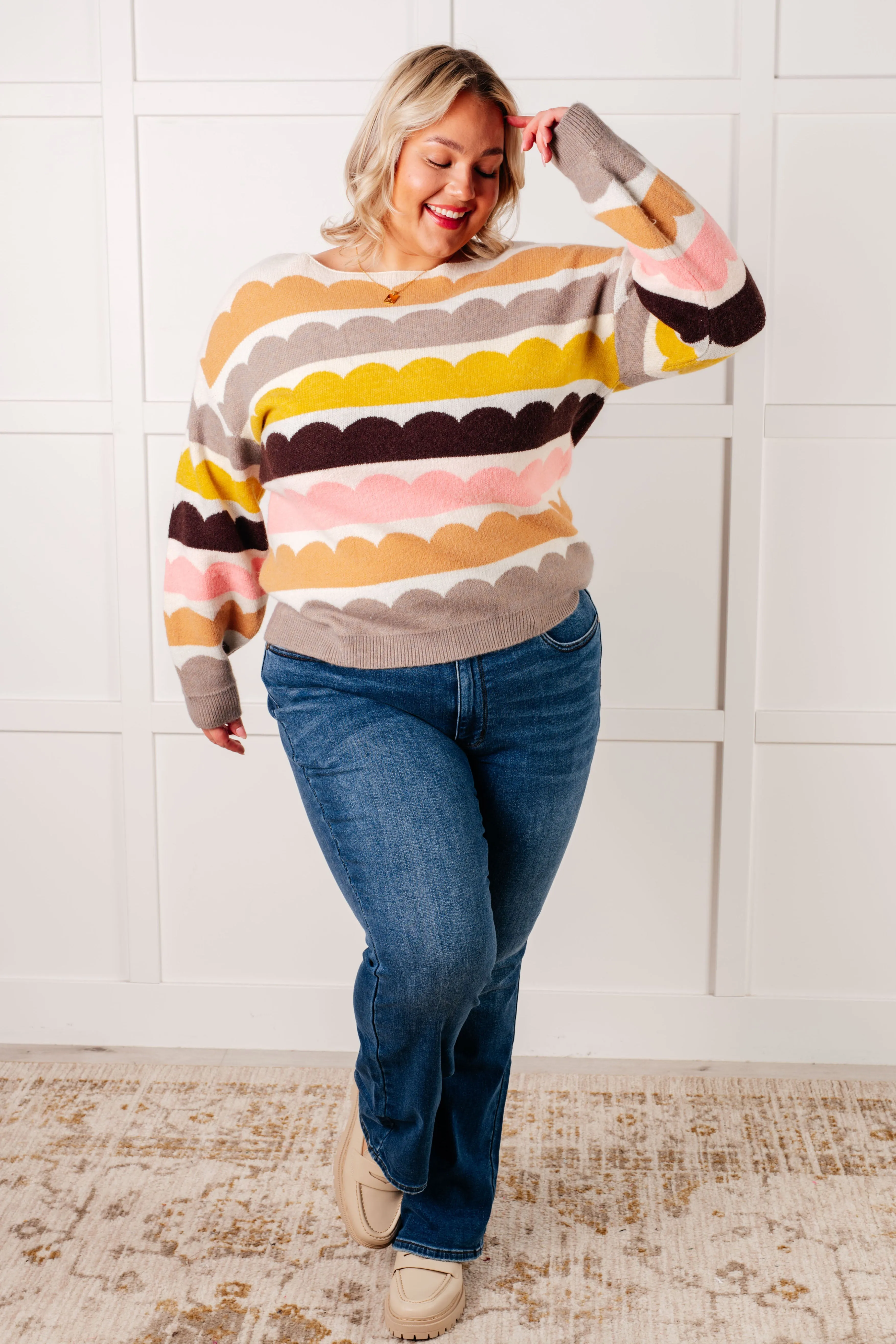 Wave After Wave Striped Sweater (Online Exclusive)