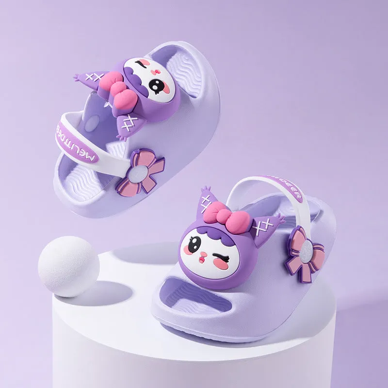 Wholesale  Children's sandals cartoonsandals breathable soft bottom slippers  children's hole shoes