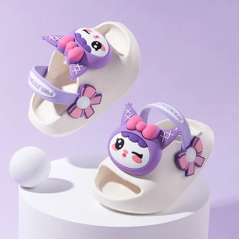Wholesale  Children's sandals cartoonsandals breathable soft bottom slippers  children's hole shoes