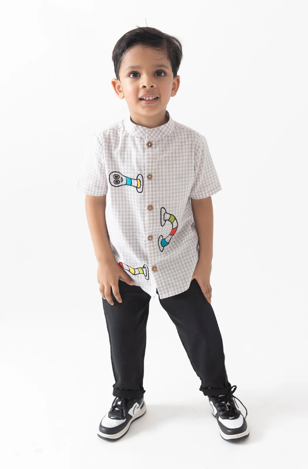 Wiggly Wonder Shirt - Grey