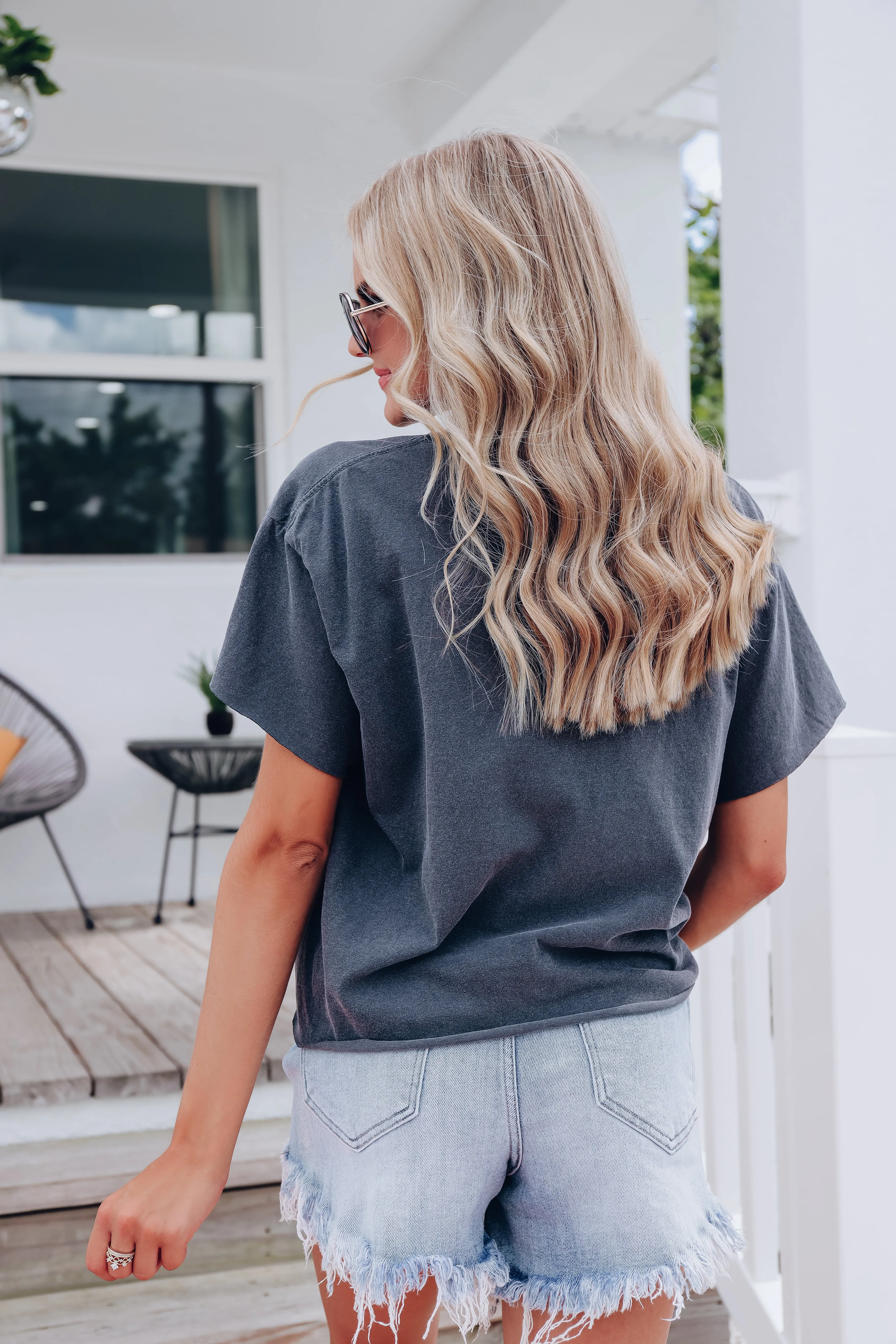 Wild Spirit Cheetah Cropped Graphic Tee - Pepper