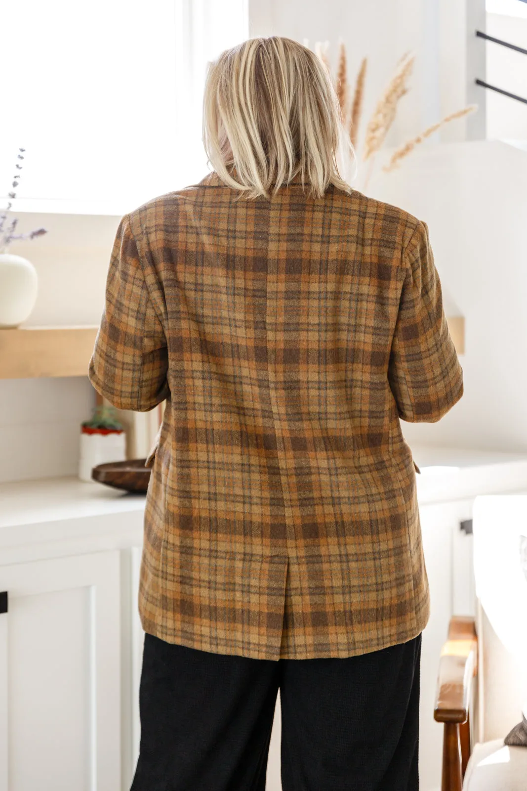 World Class Plaid Blazer (Online Exclusive)
