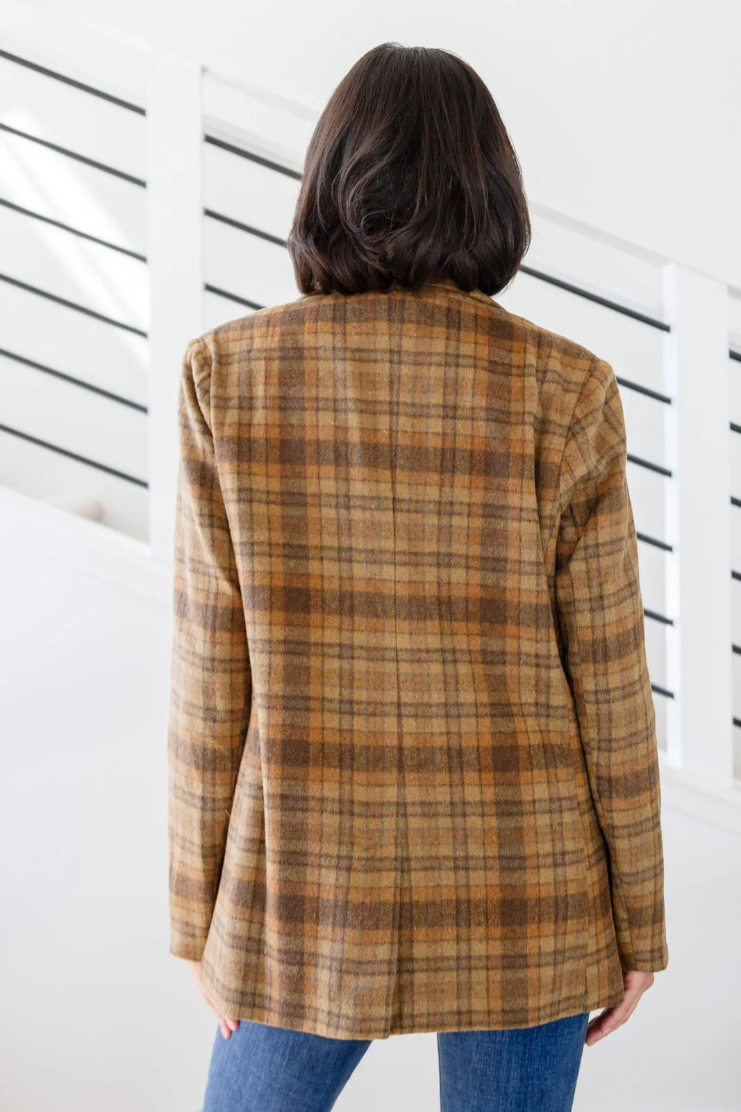 World Class Plaid Blazer (Online Exclusive)