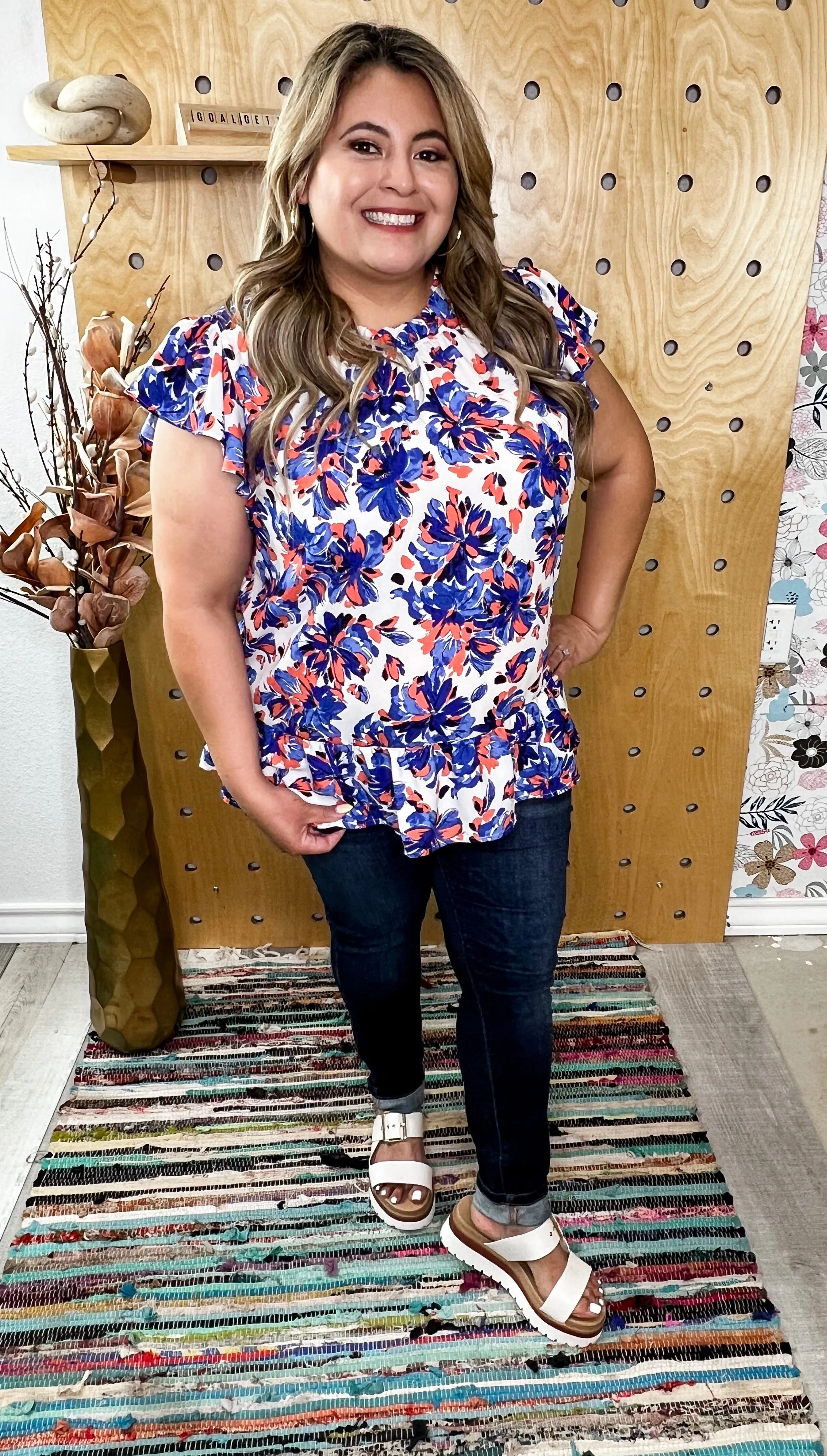 You've Grown Floral Top