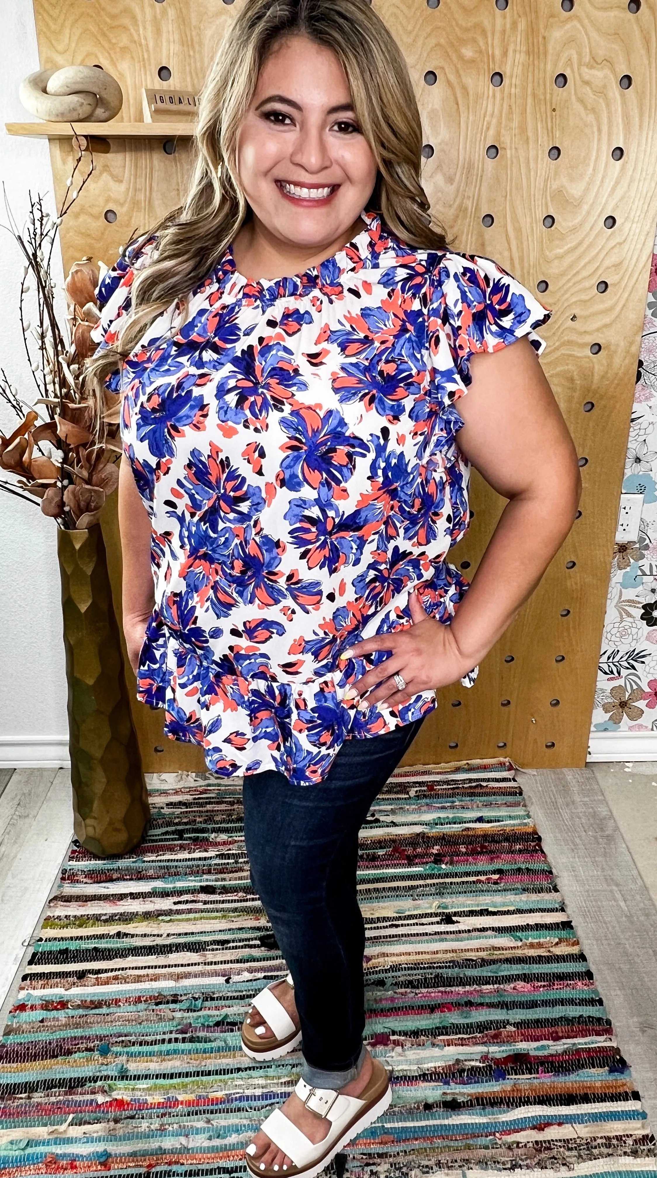 You've Grown Floral Top