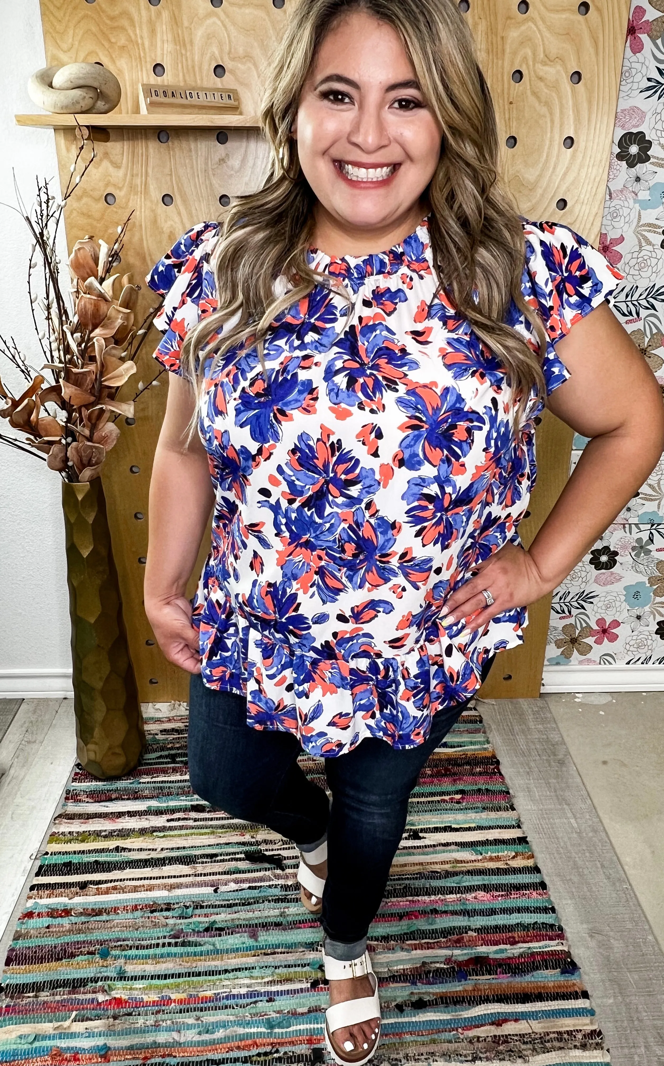 You've Grown Floral Top